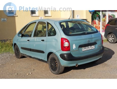 HUN-843, Citroёn Xsara Picasso