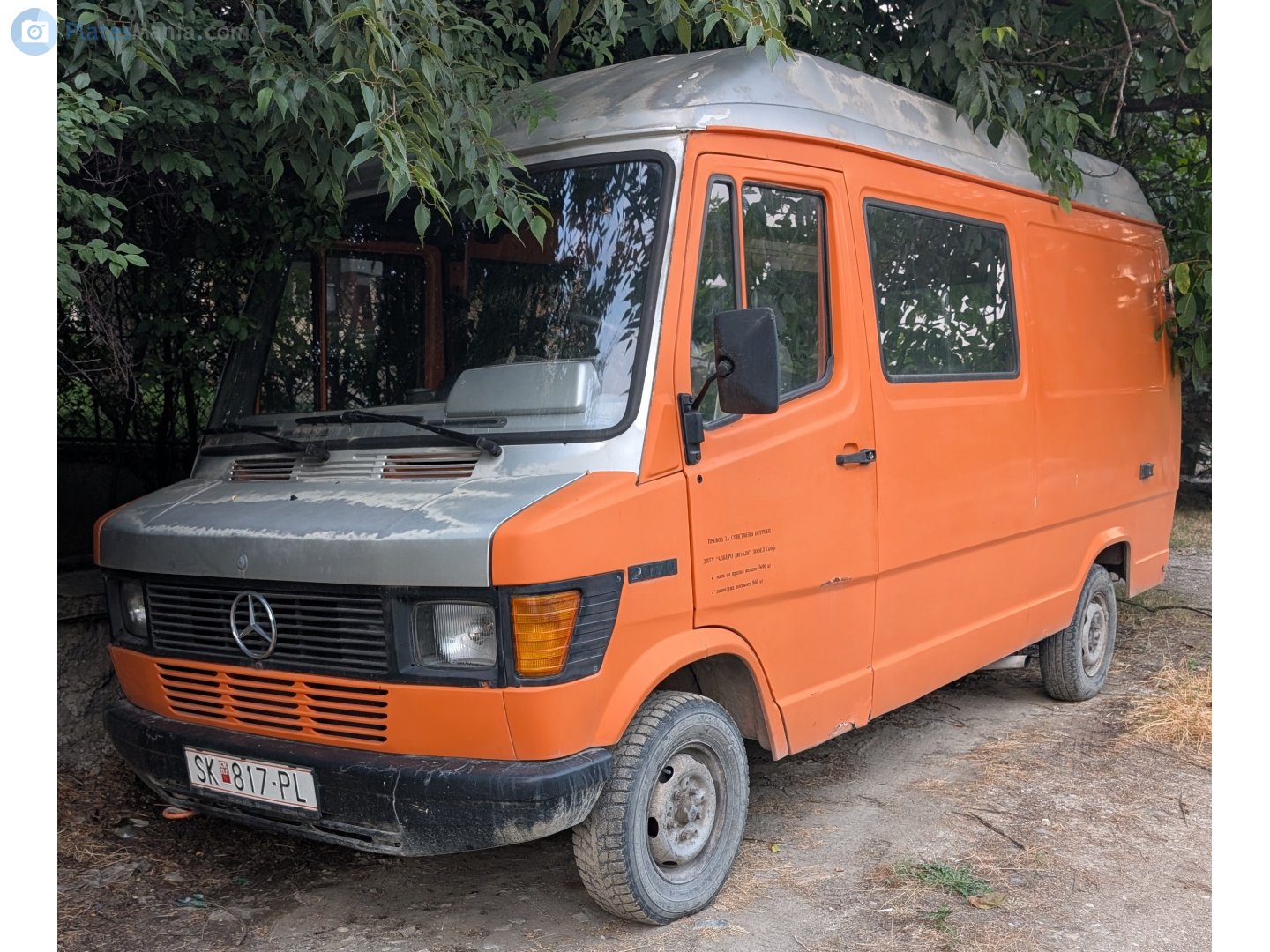 SK 817-PL, Mercedes-Benz T1 1st gen (601/602/611), 1976–1996