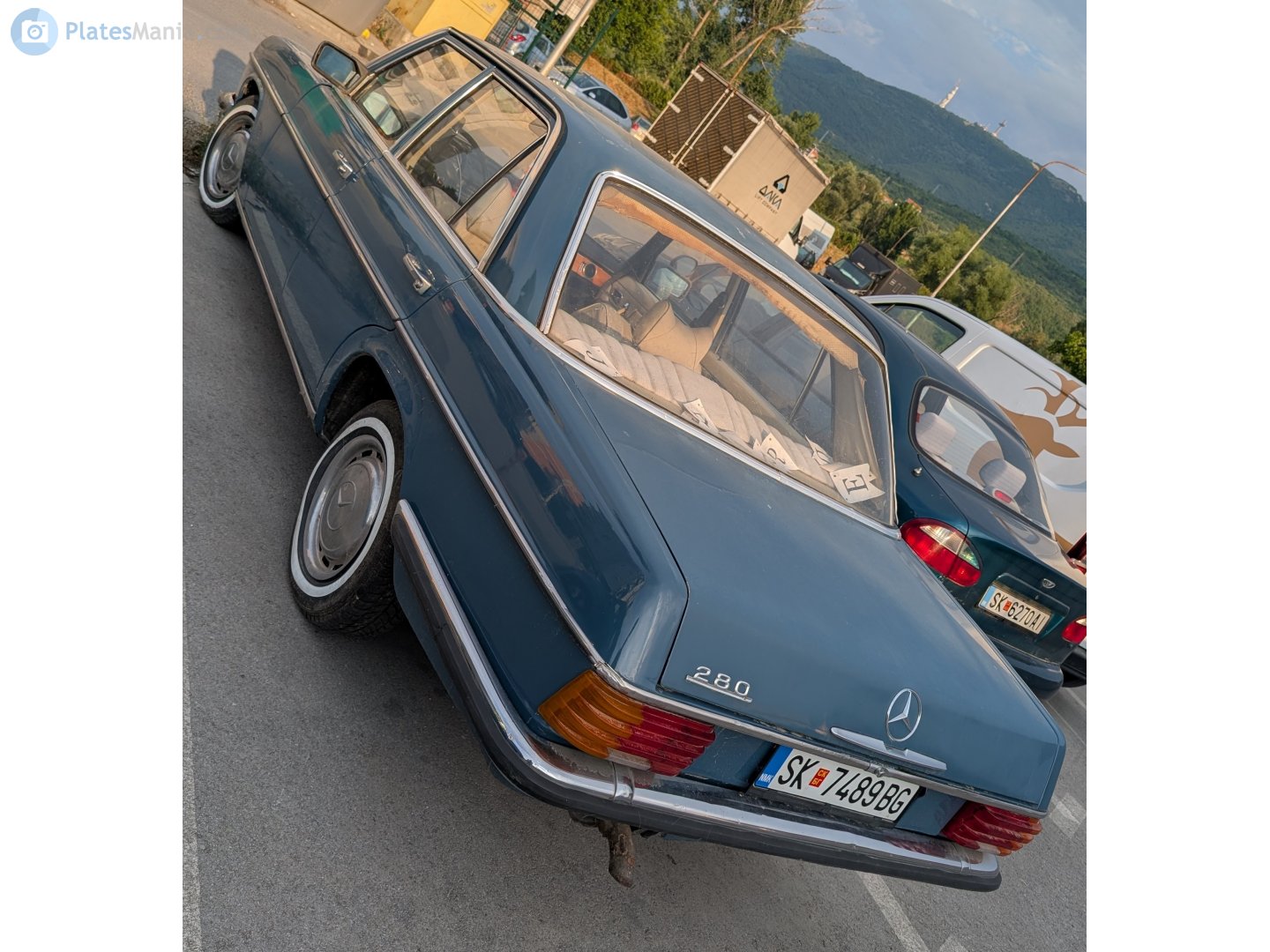 SK 7489 BG, Mercedes-Benz E-Klasse 200–280 Sedan (W114/W115), 1967­–1976