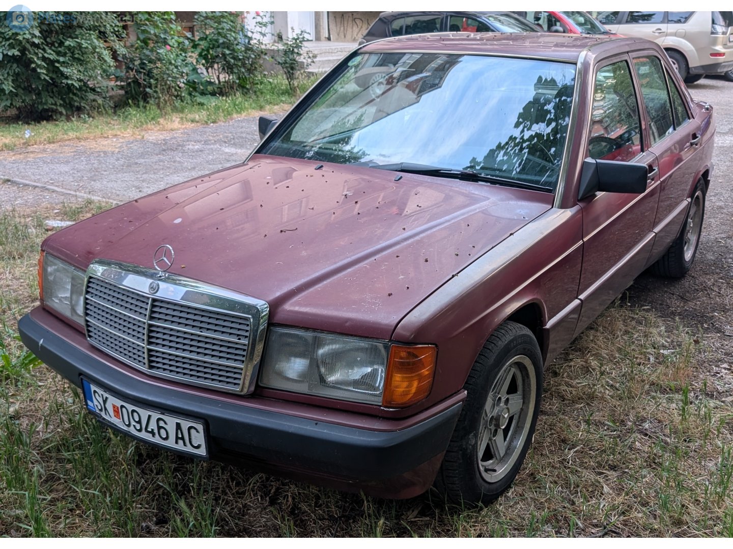 SK 0946 AC, Mercedes-Benz C-Klasse 190 Sedan (W201), 1982–1993
