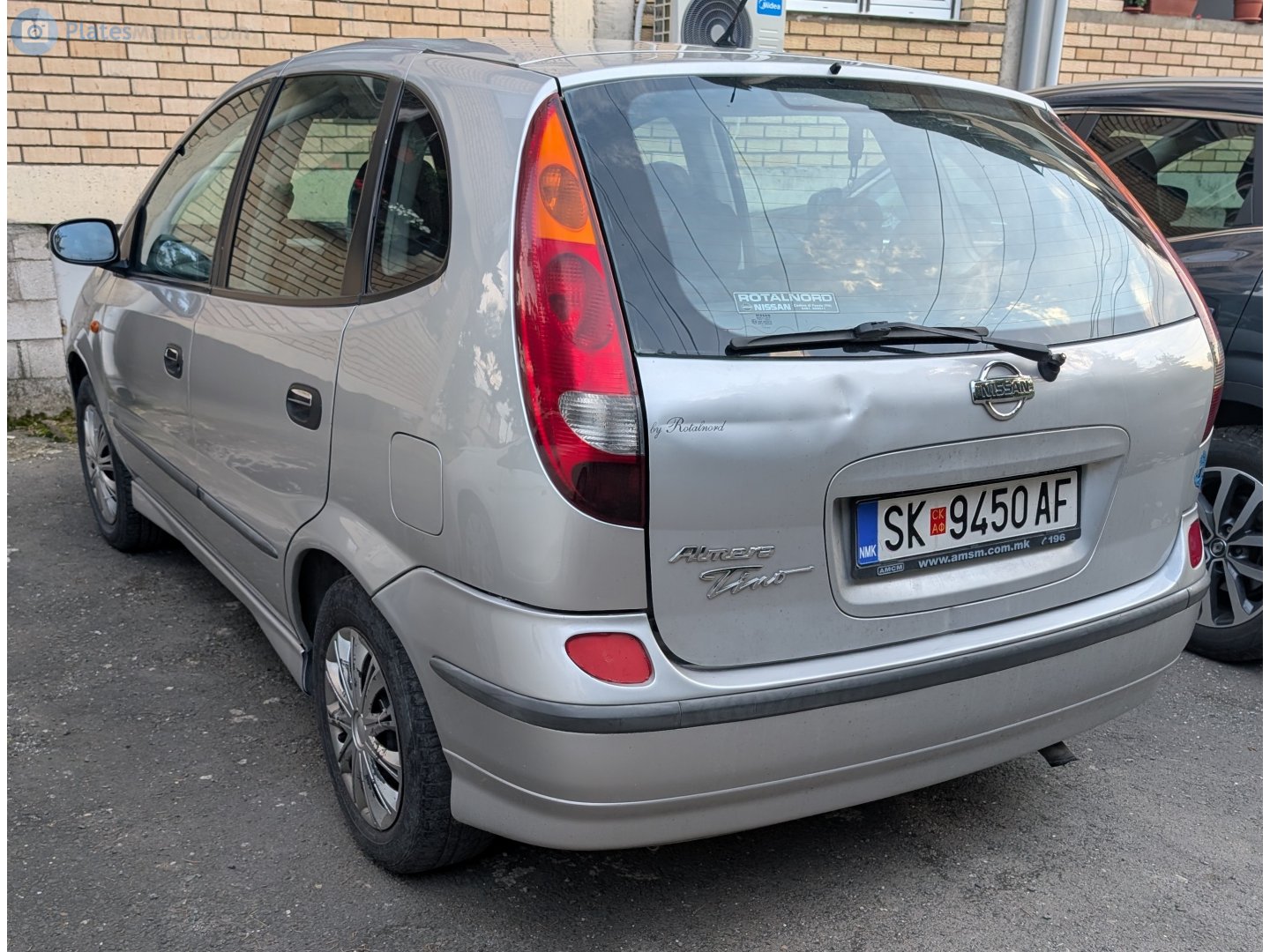 SK 9450 AF, Nissan Almera Tino 1st gen (V10), 2000–2006