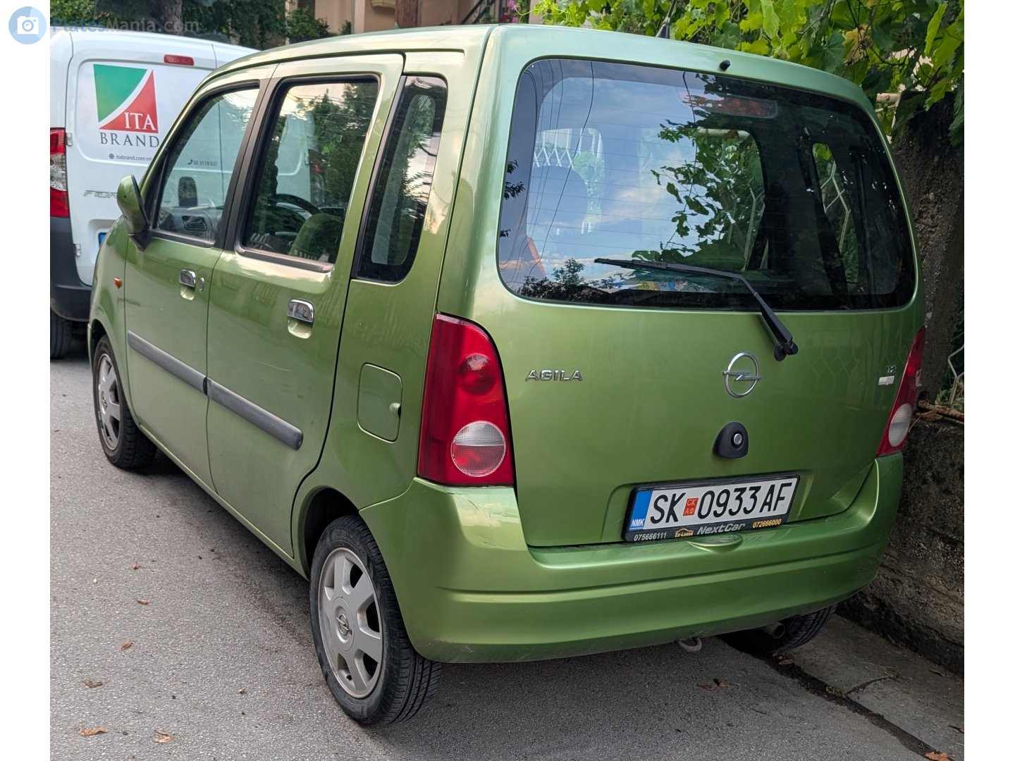 SK 0933 AF, Opel Agila 1st gen (H08), 2000–2007