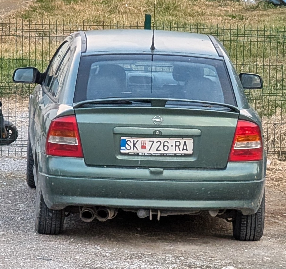 SK 726-RA, Opel Astra 2nd gen 3-door Hatch (G; T98), 1998–2004