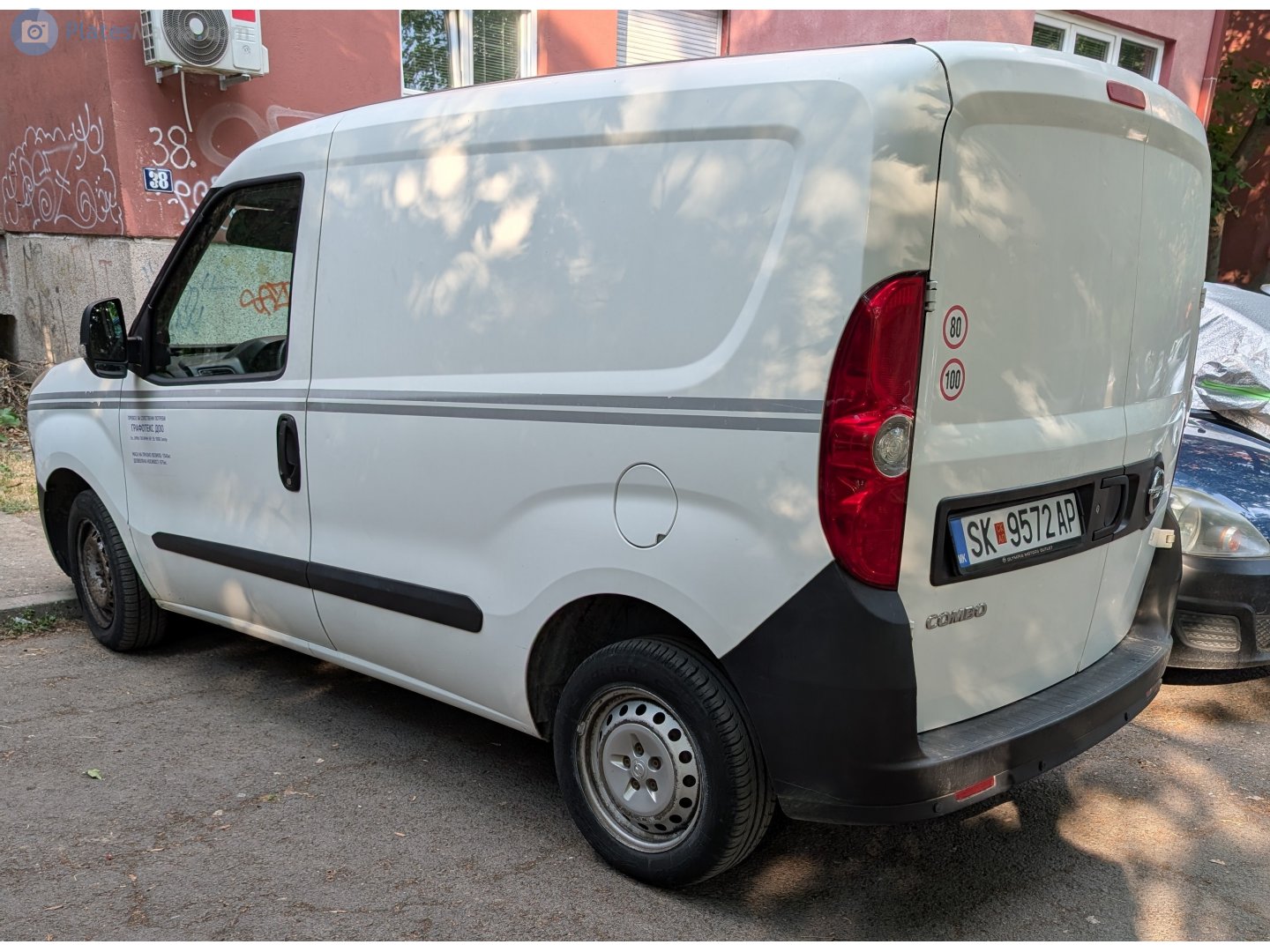 SK 9572 AP, Opel Combo 4th gen Cargo (D; X12), 2012–2018