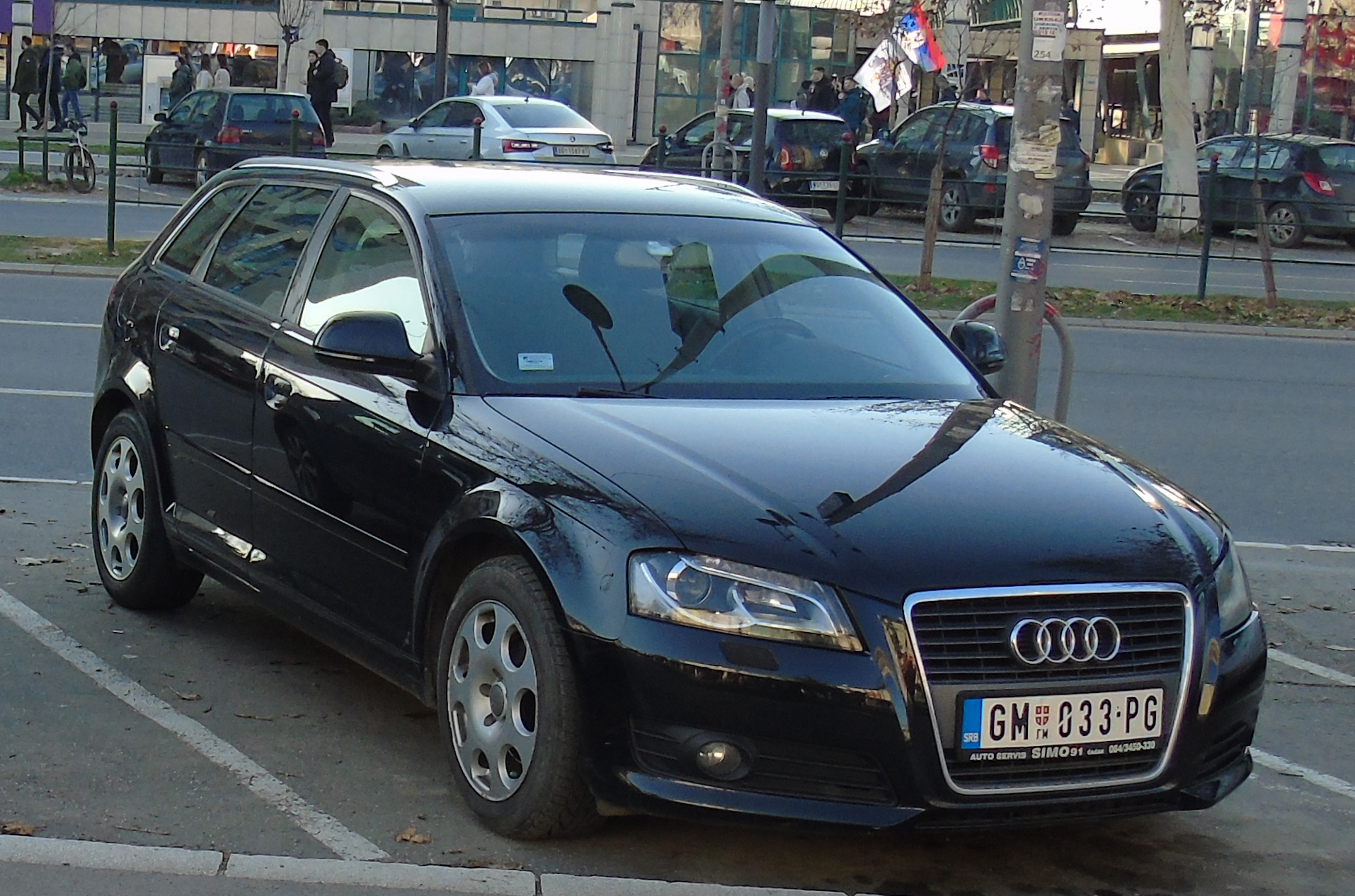 GM 033-PG, Audi A3 2nd gen Sportback (8PA), 2004–2012
