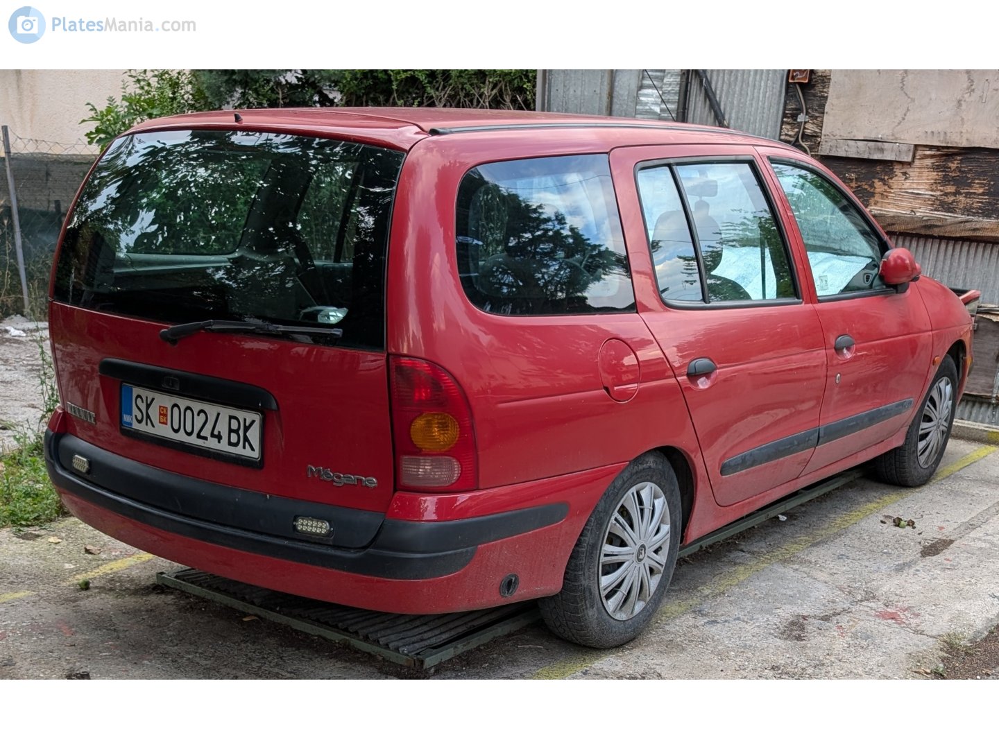 SK 0024 BK, Renault Mégane 1st gen Break Wagon (K25), 1998–2002