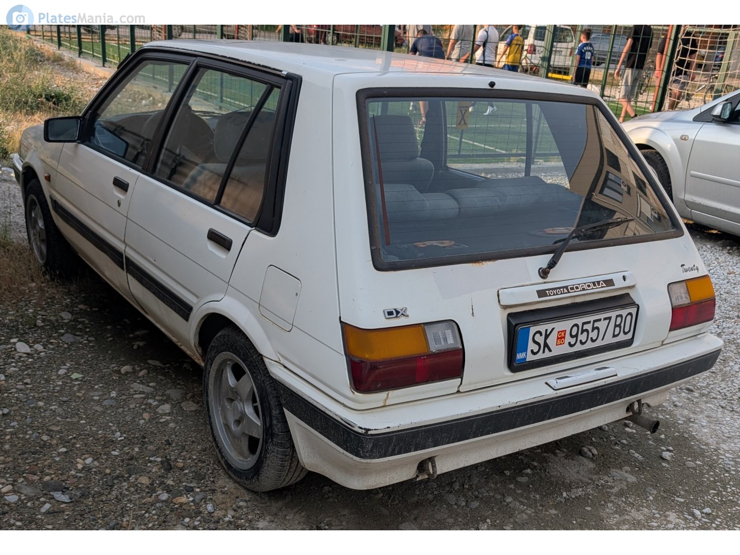 SK 9557 BO, Toyota Corolla 5th gen (FX) 5-door Hatch (E80), 1983–1988
