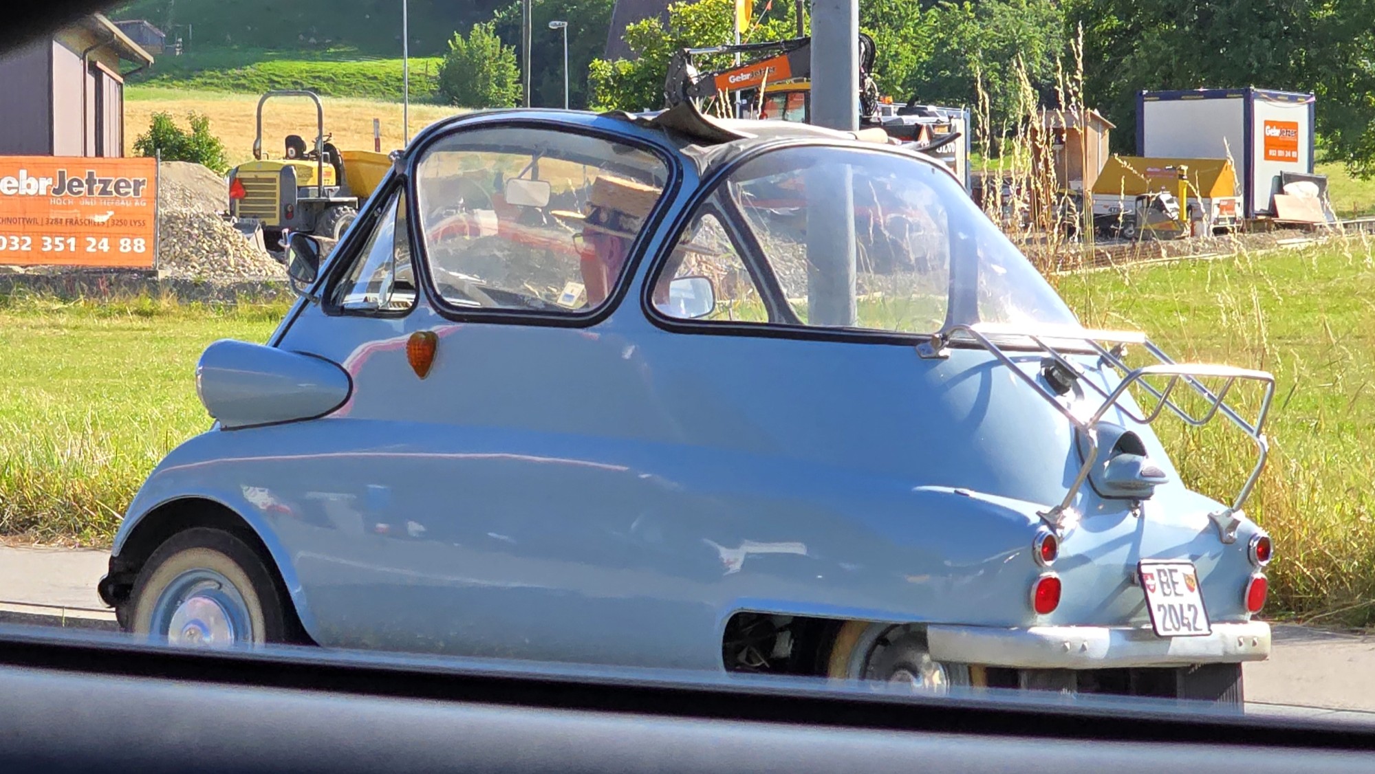 BE 2042, BMW Isetta 250/300 Standart Cabriolet, 1956–1957