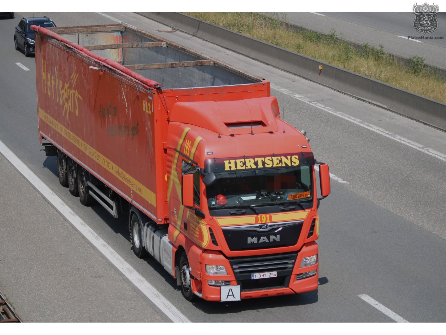 1-XHY-254, MAN TGX 1st gen, facelift, 2012–2020