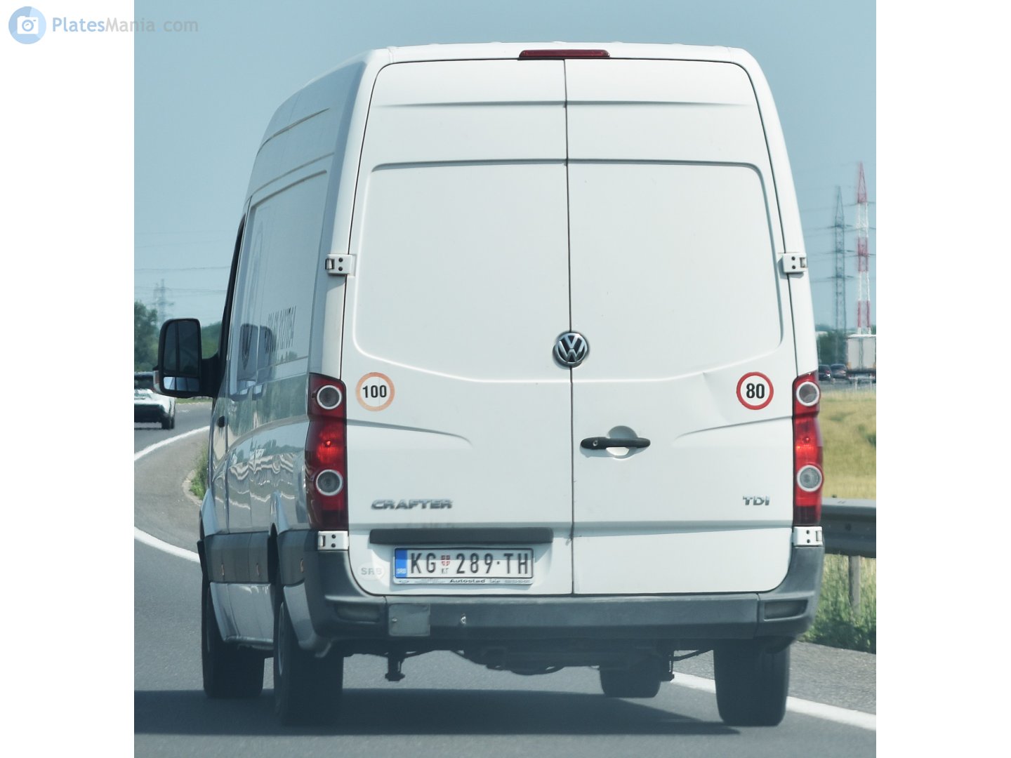 KG 289-TH, Volkswagen Crafter 1st gen Van (2E/2F), 2006–2016