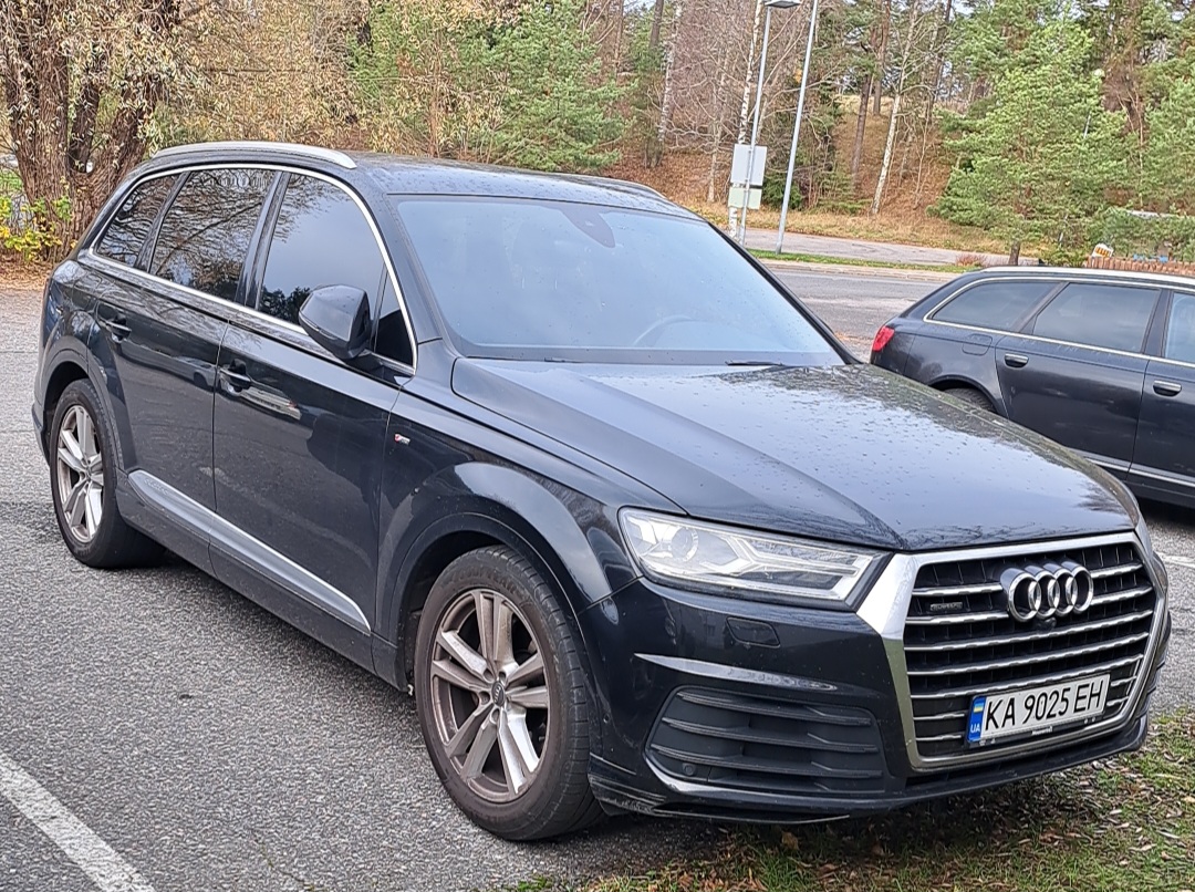 KA 9025 EH, Audi Q7 2nd gen (4MB), 2015–2019