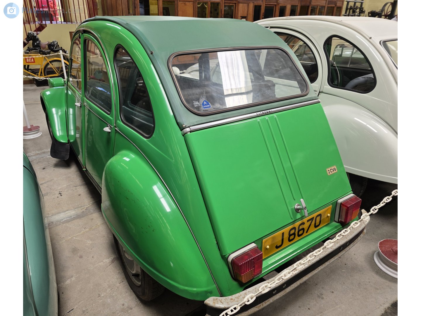 J8670, Citroёn 2CV 1st gen Sedan, 1949–1990