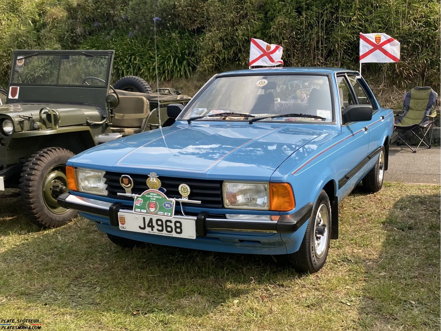 J4968, Ford Granada 2nd gen 4-door Sedan (GFU; EU-market), 1977–1985