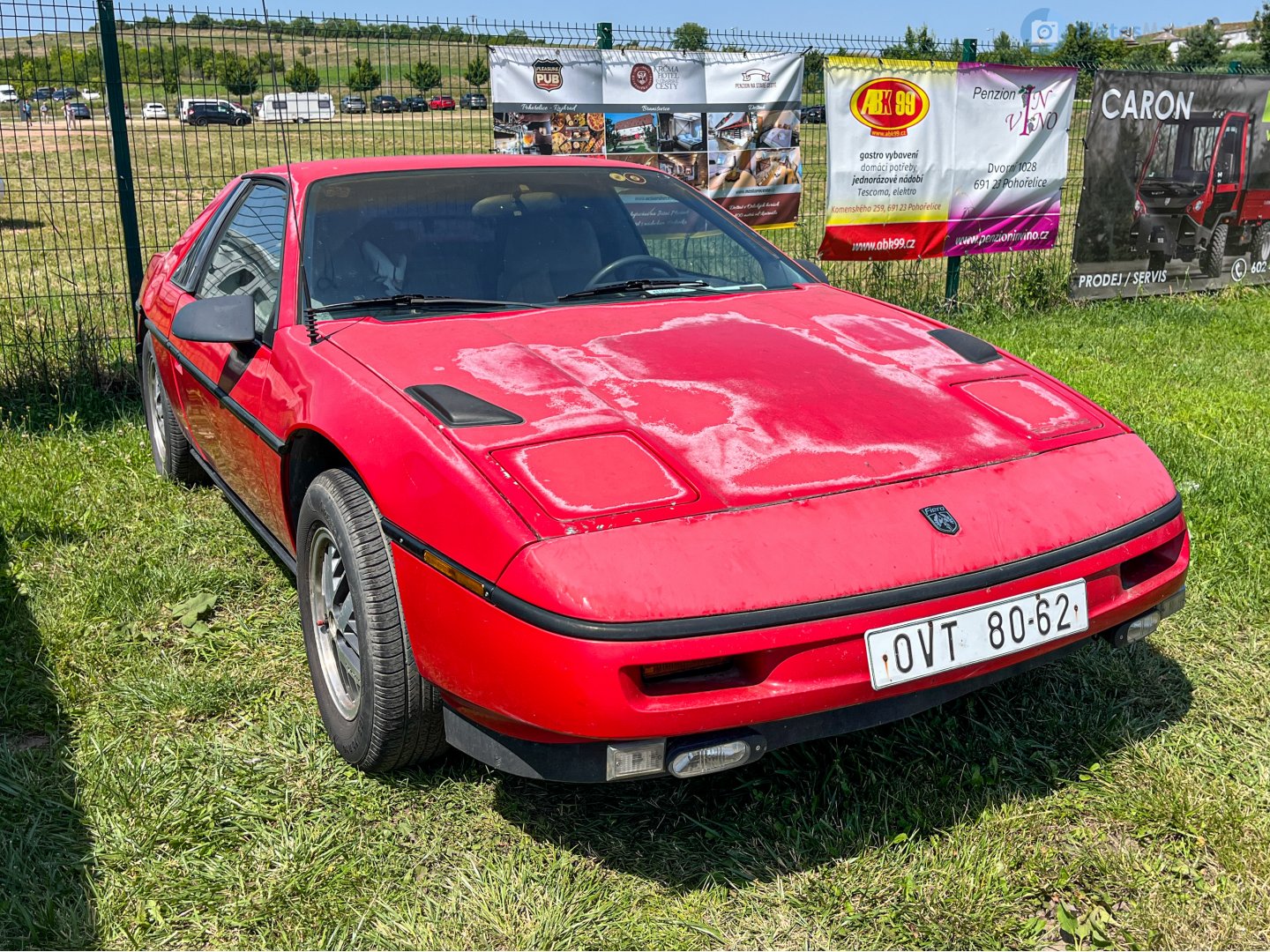 OVT 80-62, Pontiac Fiero 1st gen (P-body), facelift, 1985–1988
