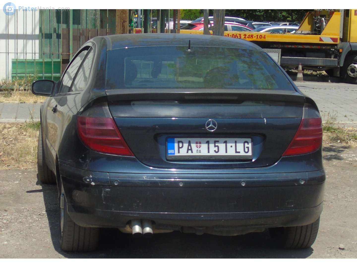 PA 151-LG, Mercedes-Benz C-Klasse 2nd gen Sportcoupe (CL203), 2000–2008