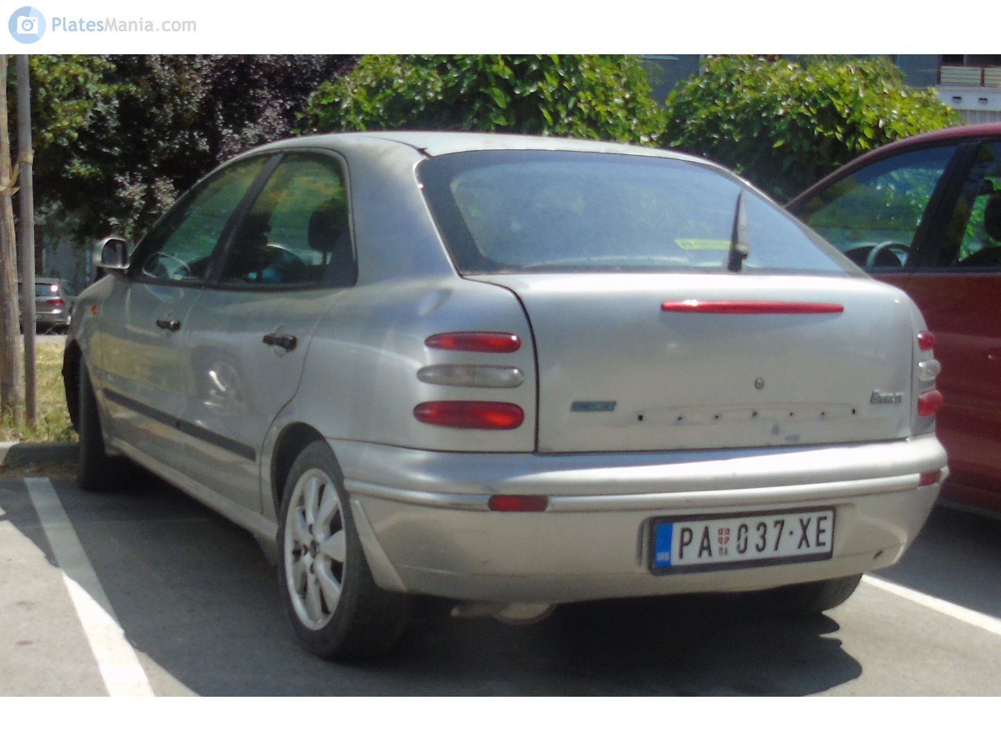PA 037-XE, FIAT Brava 2nd gen 5-door Hatch (182), 1995–2001 (–2003 for LATAM-market)