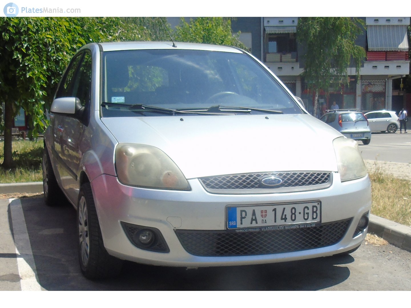 PA 148-GB, Ford Fiesta 5th gen 5-door Hatch (B256/BV256), 2002–2005 (–2010 for LATAM-market)