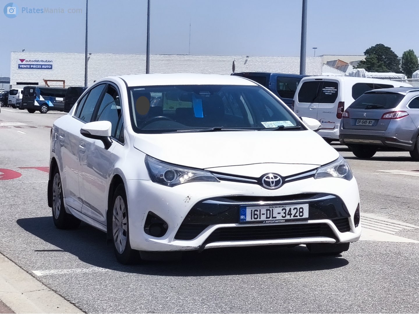 161-DL-3428, Toyota Avensis 3rd gen Sedan (T270), 2nd facelift, 2015–2018