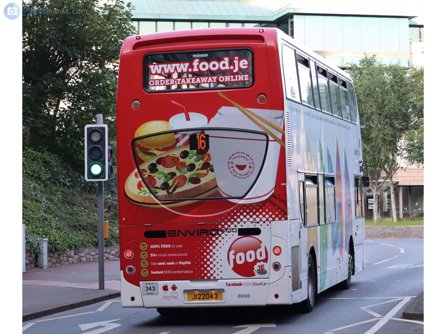 J122043, Alexander Dennis Enviro 400 
