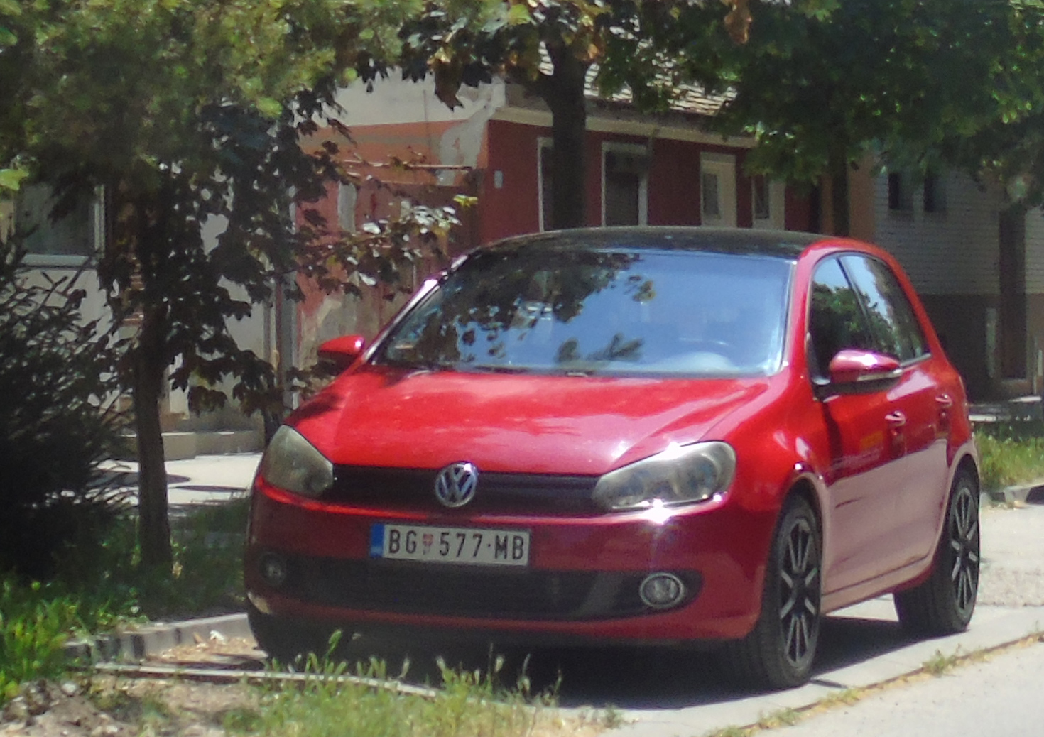BG 577-MB, Volkswagen Golf 6th gen 5-door Hatch (5K), 2008–2013
