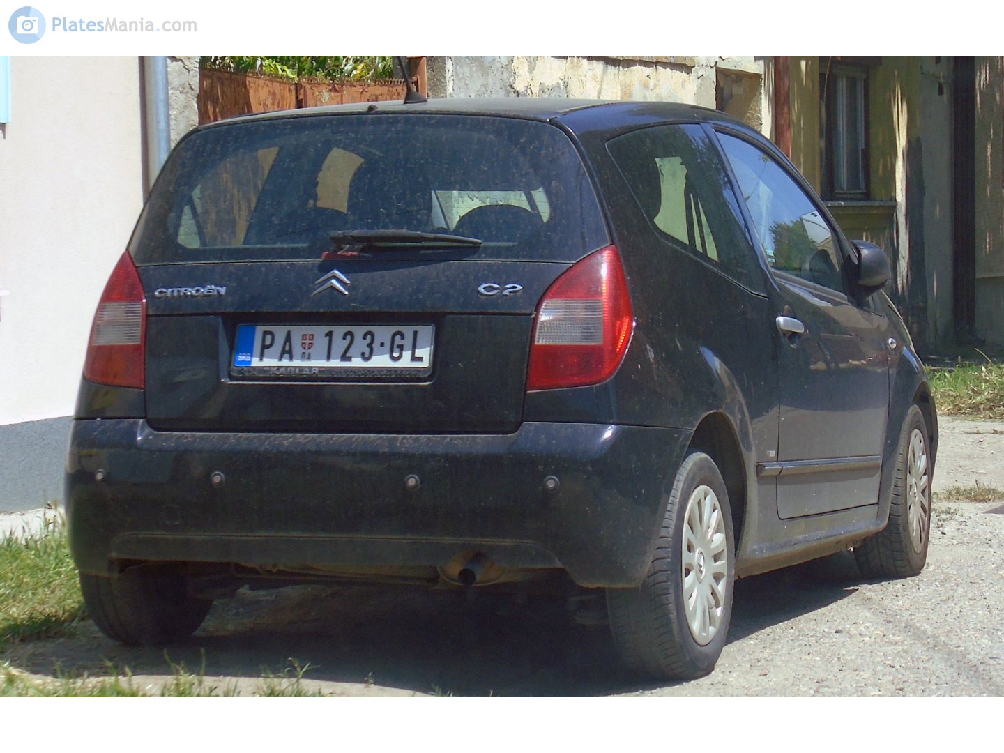 PA 123-GL, Citroёn C2 1st gen (A6; Global-market), 2003–2009