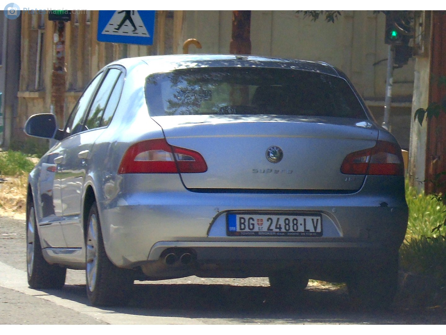 BG 2488-LV, Skoda Superb 2nd gen Sedan/Liftback (B6/3T4), 2008–2013