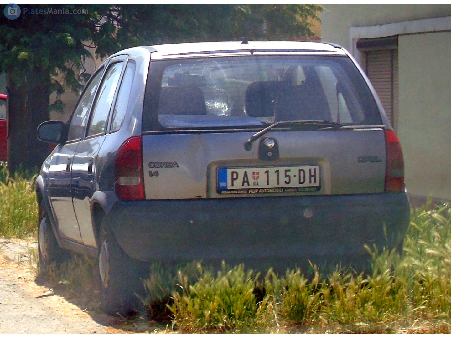 PA 115-DH, Opel Corsa 2nd gen (Lite/Sail) 5-door Hatch (B; S93), 1993–2000 (–2004 for IN- and –2007 for ZA-market)