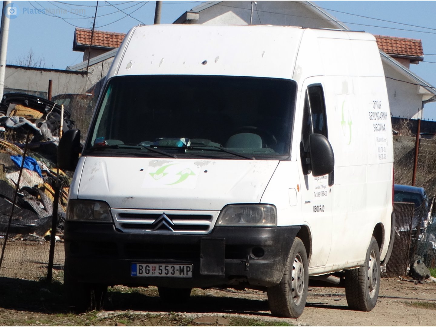 BG 553-MP, Citroёn Jumper 1st gen Van (X244), facelift, 2001–2006 (–2016 for LATAM-market)