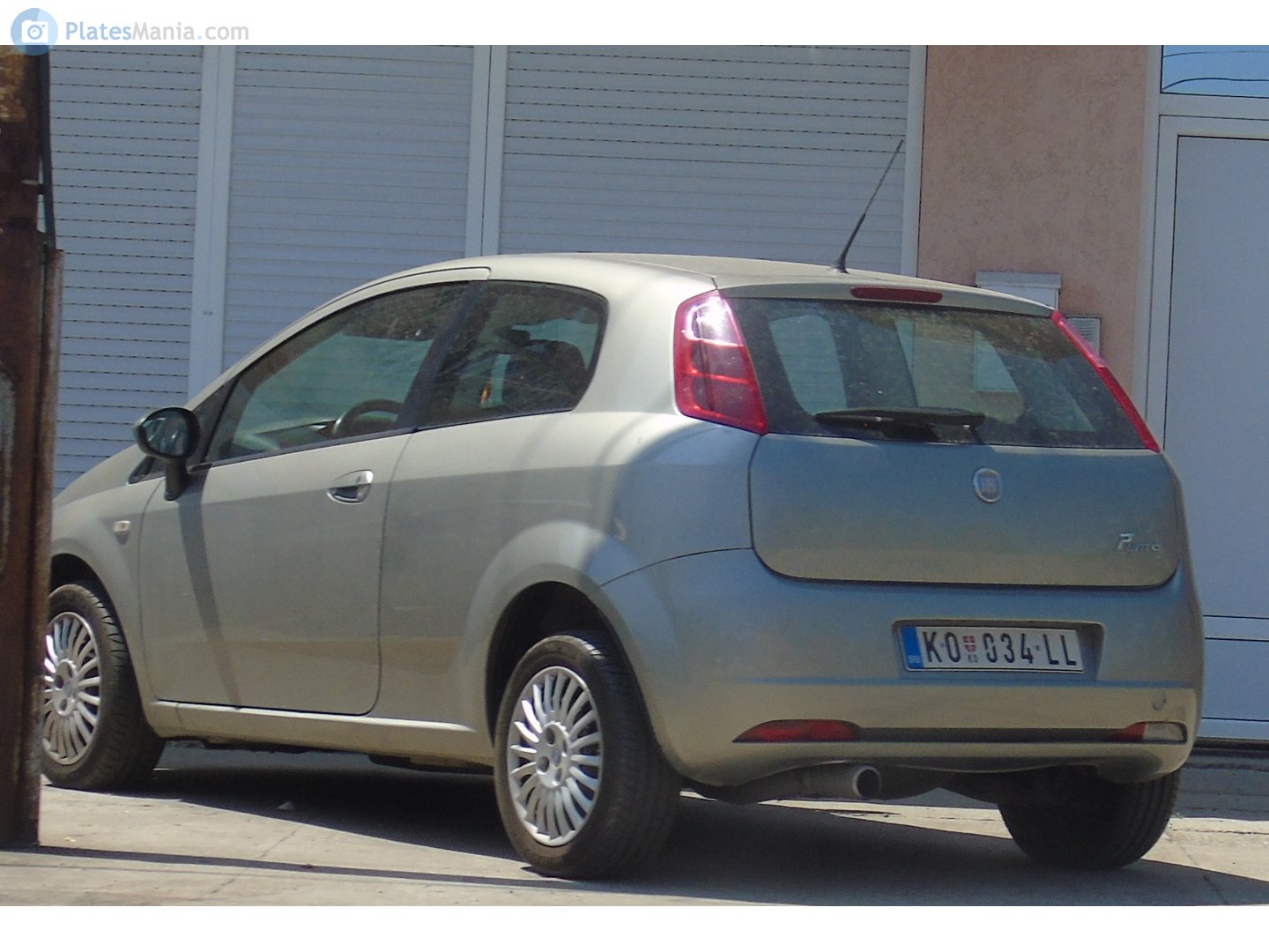 KO 034-LL, FIAT Punto 3rd gen Grande Punto 3-door Hatch (199), 2005–2012