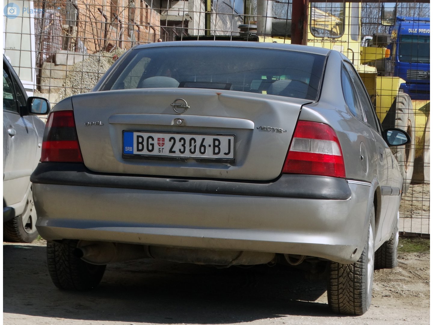 BG 2306-BJ, Opel Vectra 2nd gen Sedan (B; J96), 1995–2002