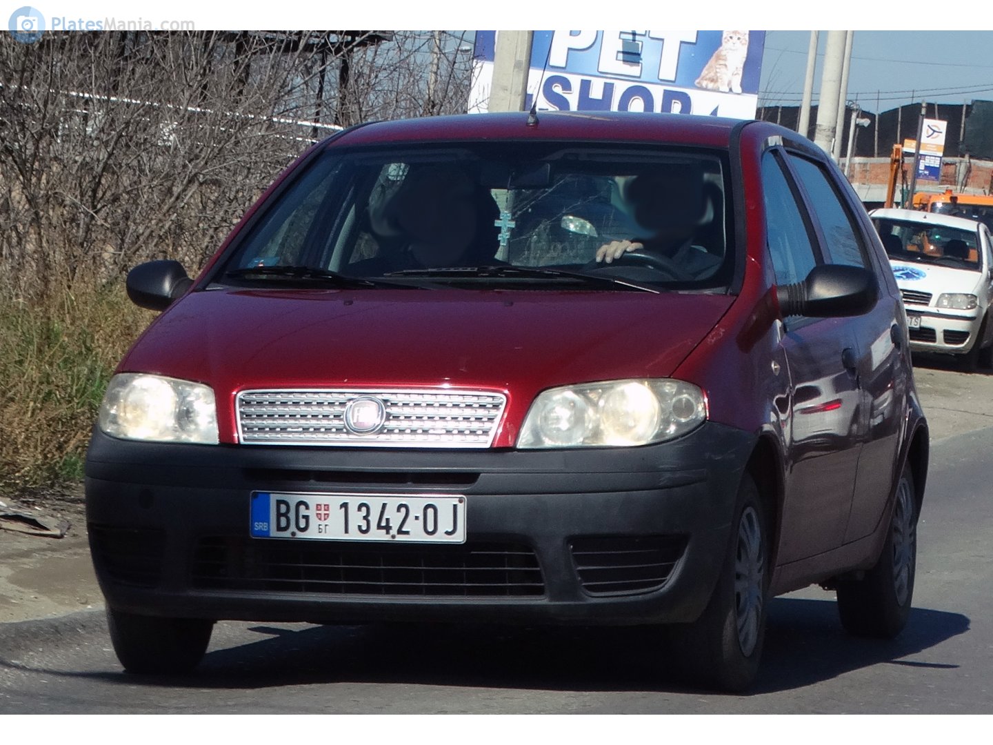 BG 1342-OJ, FIAT Punto 2nd gen (Classic) 5-door Hatch (188), facelift, 2003–2010