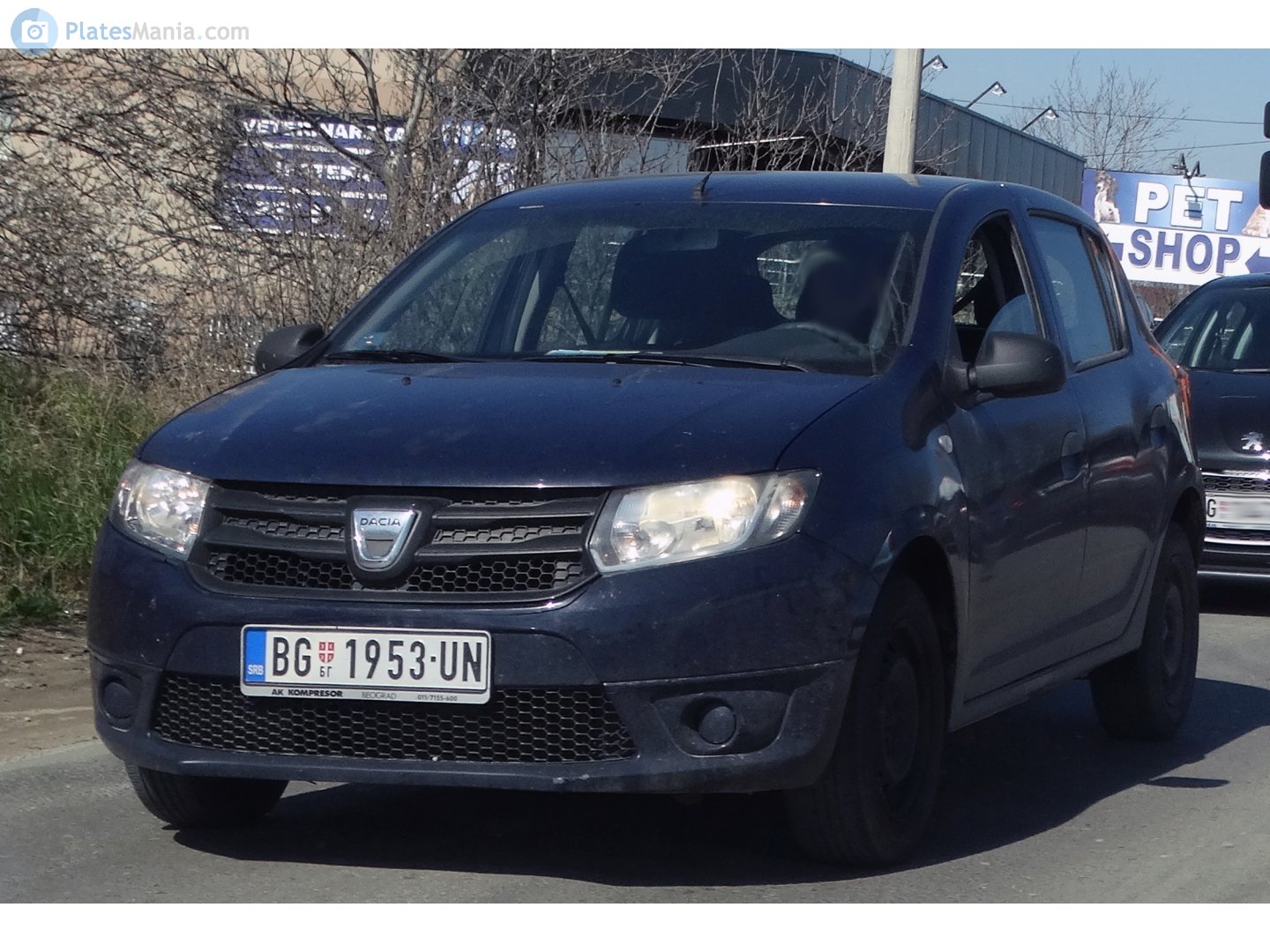 BG 1953-UN, Dacia Sandero 2nd gen (B52), 2012–2016 (general model)