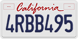 California, Passenger Car (1ABC234)