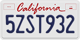California, Passenger (1ABC234)