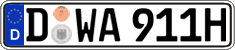 German license plate, Plates for oldtimers (type 