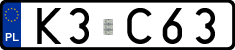 License plates of Poland, Vanity Plates
