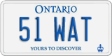 Ontario, Vanity Plates