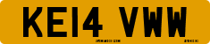 License plate of the United Kingdom, 2001 year system
