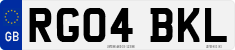 License plate of the United Kingdom, 2001 year system