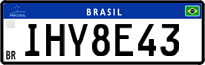 License plate of Brazil, Private owners (Mercosul)