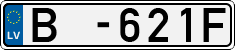 License plate of Latvia, Trailers