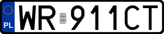 License plates of Poland, Regular car plates
