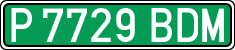 License plates of Spain, Specialty plates
