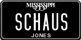 Mississippi, Vanity Plates