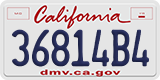 California, Commercial vehicles (12345A6)