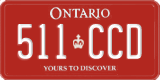 Ontario, Diplomatic (123-ABC)