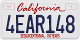 California, Passenger Car (1ABC234)