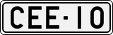 License plate of Finland, Cars