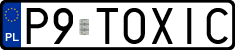 License plates of Poland, Vanity Plates