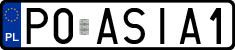 License plates of Poland, Vanity Plates